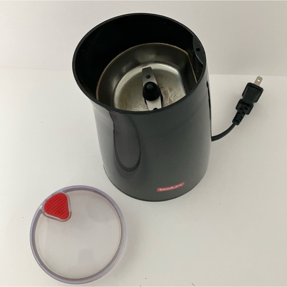 Bodum C-Mill Electric Blade Coffee & Spice Grinder, Stainless Steel Blade, Black - Picture 12 of 16